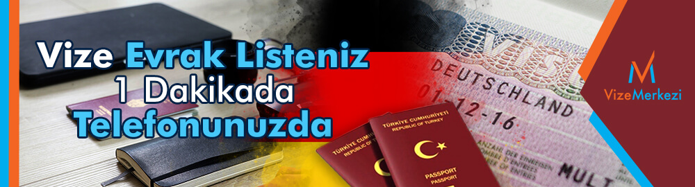 Almanya vize belgeleri