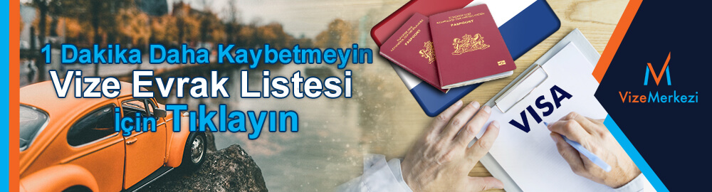 Hollanda vizesi için gerekli evraklar