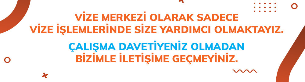 Kanada çalışma vizesi öncesi